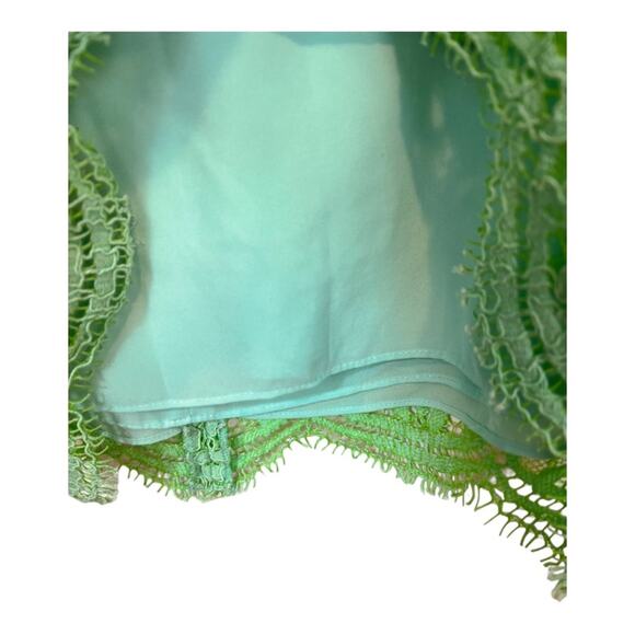 Lilly Pulitzer Meryl Dress Poolside Mint Green Diamond Lace - Picture 7 of 12